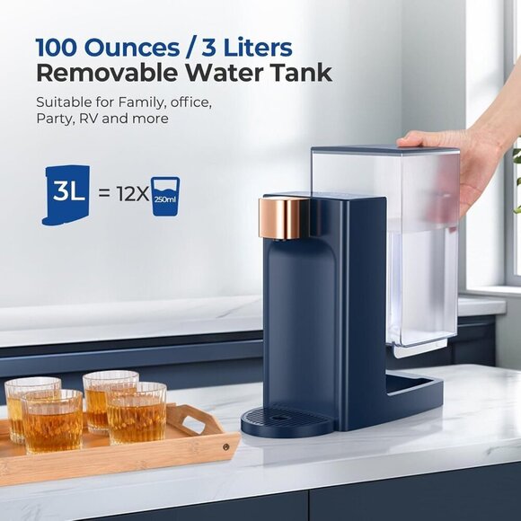 Electric Kettles, D20 Instant Hot Water Dispenser for Quick Heating & Di… - Picture 4 of 7